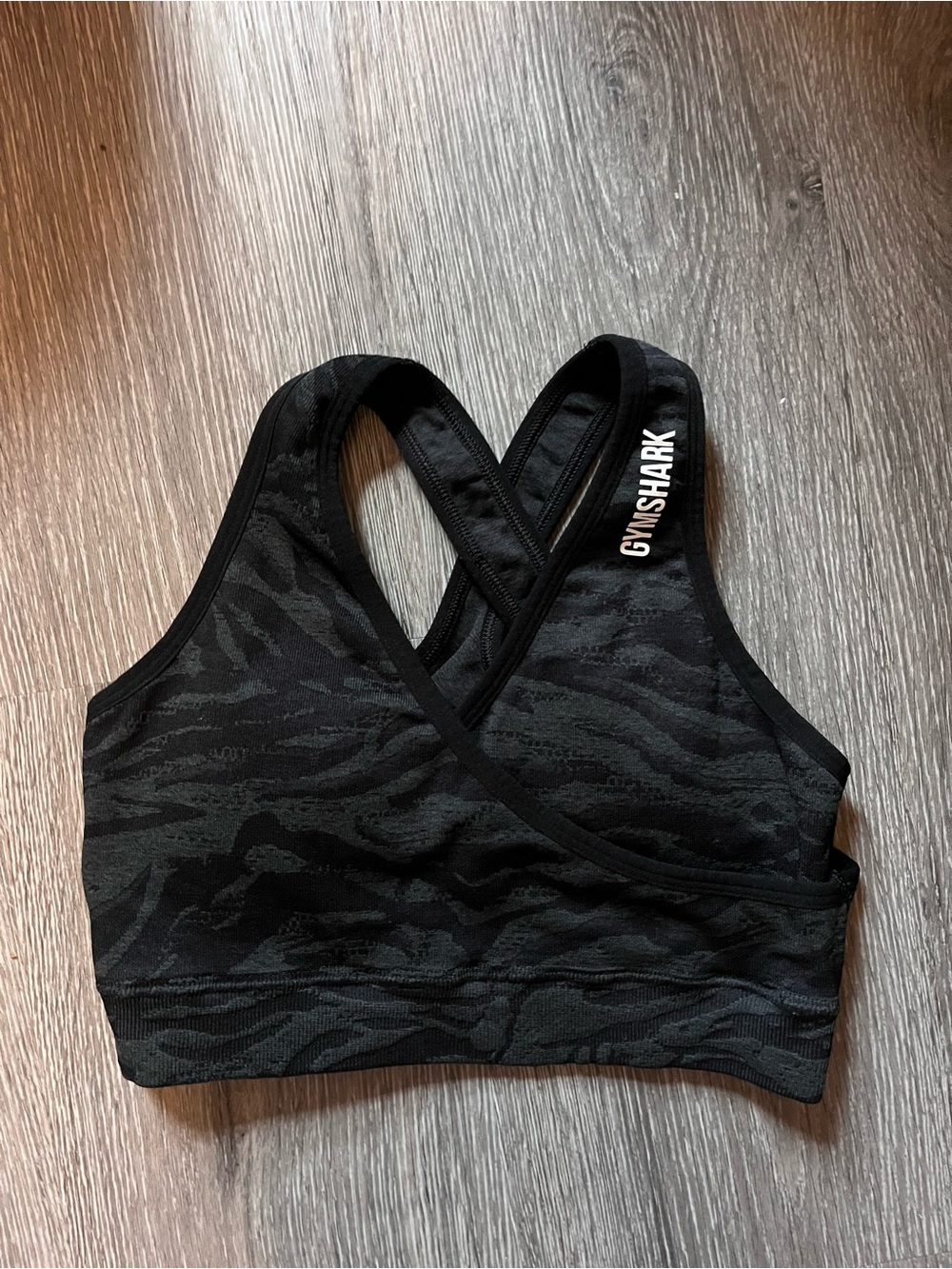 NWOT Gymshark Black Sports Bra Small